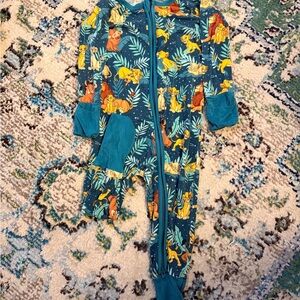 LS Lion King Bamboo Convertible Romper 6-12
